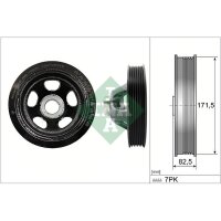 Schaeffler INA 544 0195 10 Riemenscheibe, Kurbelwelle