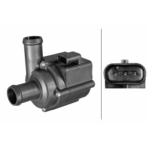 HELLA 8TW 358 313-351 Zusatzwasserpumpe (Kühlwasserkreislauf)