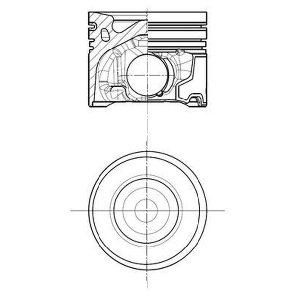 MAHLE 039 PI 00139 000 Kolben