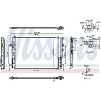 NISSENS 940901 Kondensator, Klimaanlage