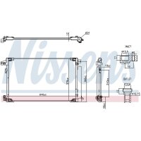 NISSENS 941375 Kondensator, Klimaanlage