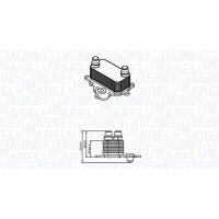 MAGNETI MARELLI 350300004700 Ölkühler,...