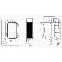 MAGNETI MARELLI 350300005900 Ölkühler,...