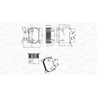 MAGNETI MARELLI 350300006200 Ölkühler,...