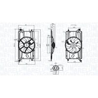 MAGNETI MARELLI 069422900010 Lüfter, Motorkühlung