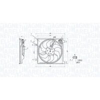MAGNETI MARELLI 069422896010 Lüfter, Motorkühlung