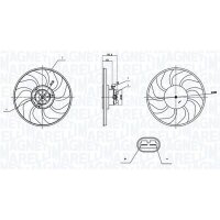 MAGNETI MARELLI 069422903010 Lüfter, Motorkühlung