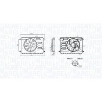 MAGNETI MARELLI 069422899010 Lüfter, Motorkühlung
