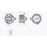 MAGNETI MARELLI 069412782010 Innenraumgebläse