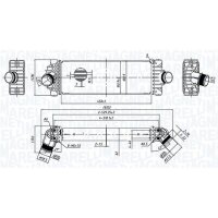 MAGNETI MARELLI 351319206230 Ladeluftkühler