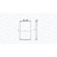 MAGNETI MARELLI 350218522000 Wärmetauscher,...