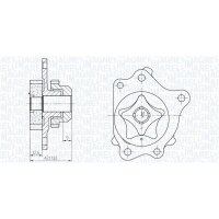MAGNETI MARELLI 351516000116 Ölpumpe