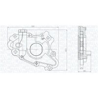 MAGNETI MARELLI 351516000117 Ölpumpe