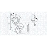 MAGNETI MARELLI 351516000147 Ölpumpe