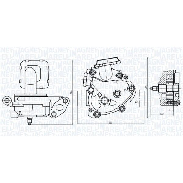 MAGNETI MARELLI 351516000091 Ölpumpe