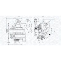 MAGNETI MARELLI 351516000160 Ölpumpe