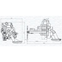 MAGNETI MARELLI 351516000145 Ölpumpe