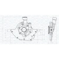 MAGNETI MARELLI 351516000097 Ölpumpe