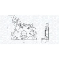 MAGNETI MARELLI 351516000143 Ölpumpe