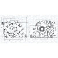 MAGNETI MARELLI 351516000127 Ölpumpe