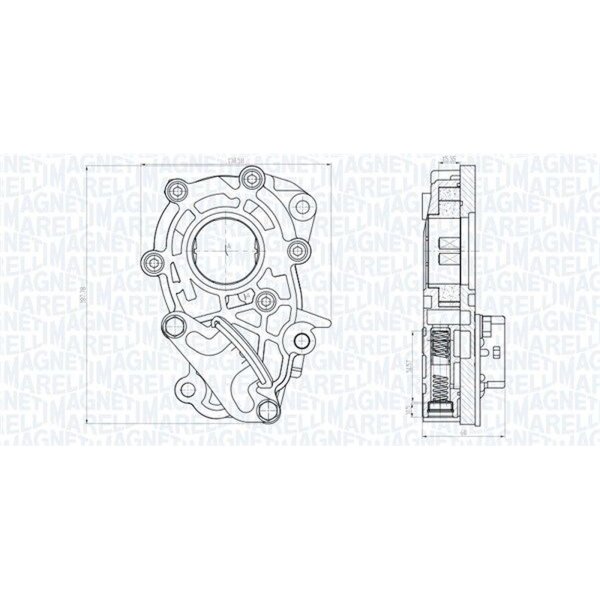 MAGNETI MARELLI 351516000106 Ölpumpe