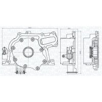 MAGNETI MARELLI 351516000161 Ölpumpe