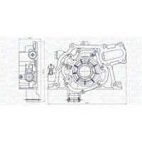 MAGNETI MARELLI 351516000140 Ölpumpe