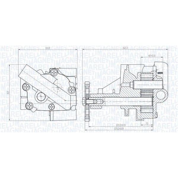 MAGNETI MARELLI 351516000151 Ölpumpe