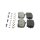 BOSCH 0 986 460 146 Bremsbelagsatz, Scheibenbremse