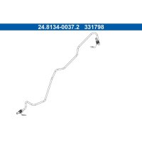 ATE 24.8134-0037.2 Bremsleitung