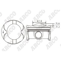 ARCO PKFO307191G 0.00 Kolben