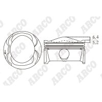 ARCO PKFO407905G 0.00 Kolben