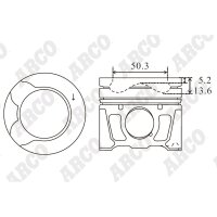 ARCO PKPG408508DB 0.00 Kolben
