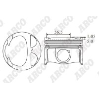 ARCO PKRN407222GA 0.00 Kolben