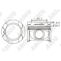 ARCO PKTO40960BDB 0.00 Kolben