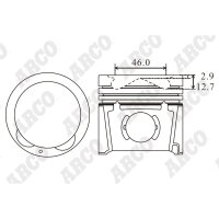ARCO PKHD407722DB 0.00 Kolben