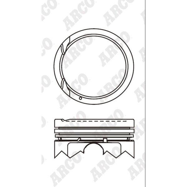 ARCO PKHD407101G 0.00 Kolben