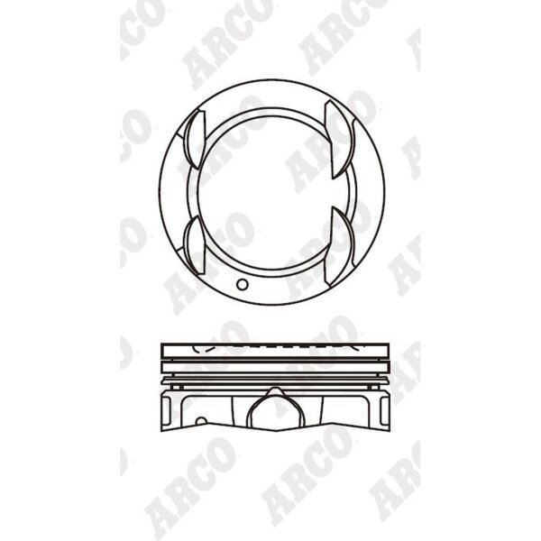 ARCO PKHD407707G 0.00 Kolben