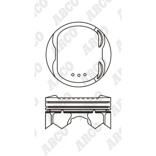 ARCO PKNI408402G 0.00 Kolben