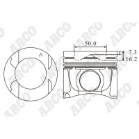 ARCO PKRN408505DB 0.00 Kolben