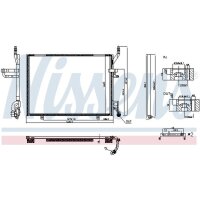 NISSENS 940941 Kondensator, Klimaanlage