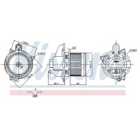 NISSENS 87846 Innenraumgebläse