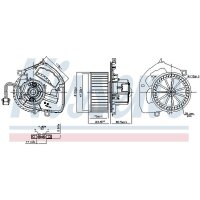 NISSENS 87878 Innenraumgebläse