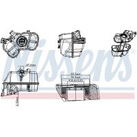 NISSENS 996448 Ausgleichsbehälter, Kühlmittel