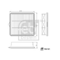 FEBI BILSTEIN 196181 Luftfilter