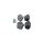 BOSCH 0 986 460 128 Bremsbelagsatz, Scheibenbremse