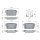BOSCH 0 986 460 153 Bremsbelagsatz, Scheibenbremse