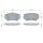 BOSCH 0 986 460 167 Bremsbelagsatz, Scheibenbremse