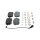 BOSCH 0 986 460 201 Bremsbelagsatz, Scheibenbremse