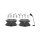 BOSCH 0 986 460 201 Bremsbelagsatz, Scheibenbremse